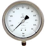 Feinmess-Manometer ø 160 mm, DN 15 (1/2") radial