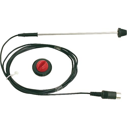 Combustion air temperature sensor for Testo 330-1/2/3 immersion depth 190mm