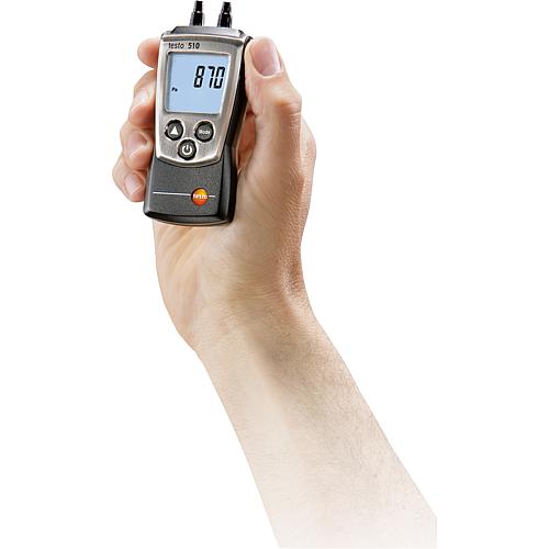 Differential pressure measuring device testo 510 set
 Anwendung 1