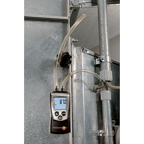 Differential pressure measuring device testo 510 set
 Anwendung 4