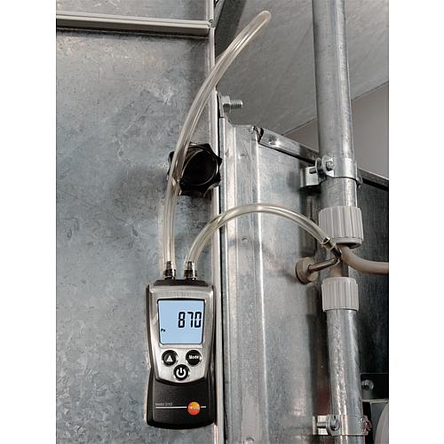 Differential pressure measuring device testo 510 set
 Anwendung 3