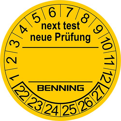 Prüfplaketten Standard 1