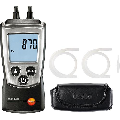 Differential pressure measuring device testo 510 set
 Standard 1