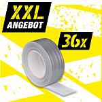 XXL offer armoured adhesive tape silver, 36 pieces