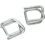 Metal buckles for kraftband tensioners