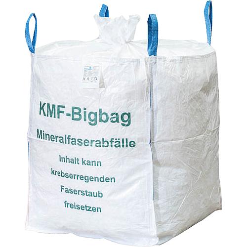 Big Bag Mineralfaser,beschichtet 4 Hebeschlaufen, SWL 150 Kg, 900x900x1110mm