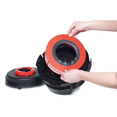 Dry vacuum cleaner Numatic 170 HEPA, with 7 l plastic container