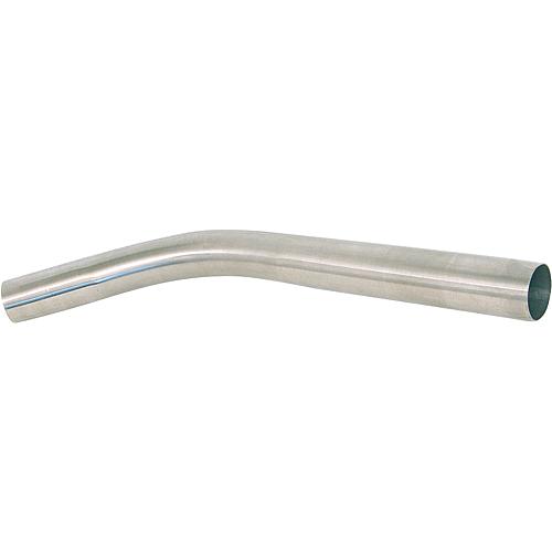 Curved pipe, stainless steel dia 38 mm   L= 460 mm