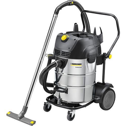 Wet and dry vacuum cleaner NT 75/2 TACT² ME TC with 75 litre stainless steel container