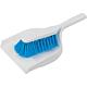 Hygiene sweeping set, white, blue trim