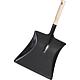 Dustpan with wooden handle Colour: black