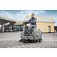 Ride-on sweeper KM 85/50 R Bp Pack with electric drive of machine, roller and side brush for indoor and outdoor use Anwendung 5