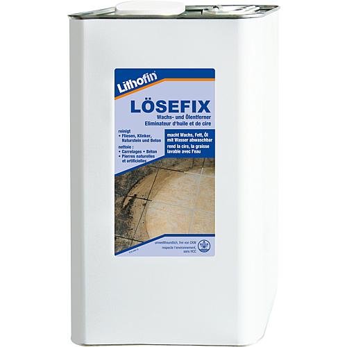 LITHOFIN LÖSEFIX Wax and Oil Remover, 5 l canister