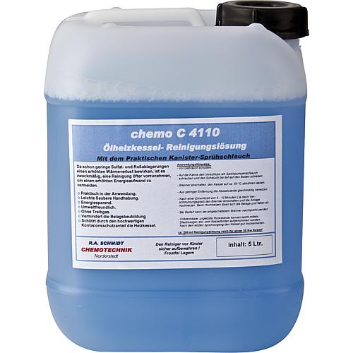 Cleaning solution for oil boilers chemo C4110 Standard 1