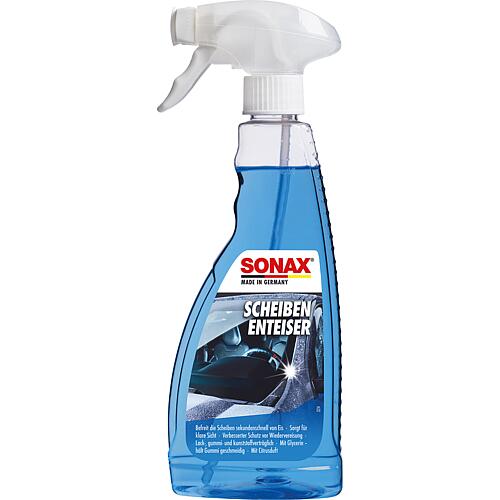 Windscreen de-icer SONAX with citrus scent 500ml hand sprayer