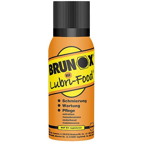 Brunox Lubri-Food, foodstuff industry lubricant 100 ml can