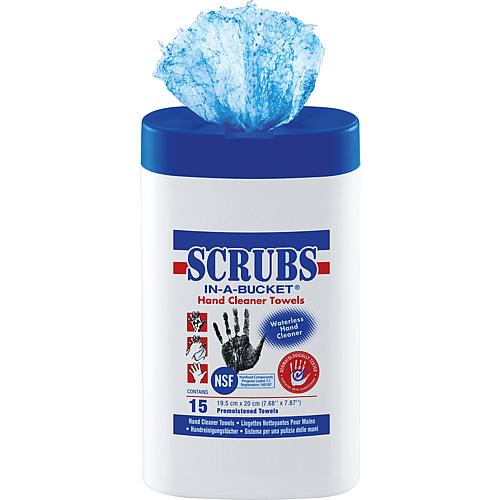 Hand cleaning wipes SCRUBS IN-A-BUCKET® Standard 1