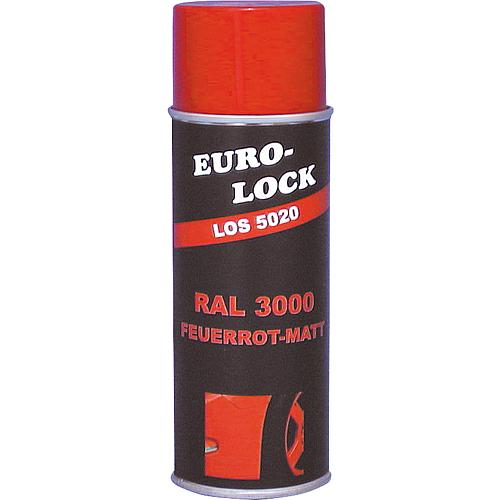 Marking colour RAL 3000 (fire red matt) EURO-LOCK LOS 5022 400ml spray can