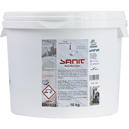 Pipe cleaner SANIT granulate 10kg bucket