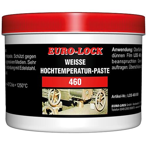 White high-temperature paste EURO-LOCK® LOS 460 500g tin