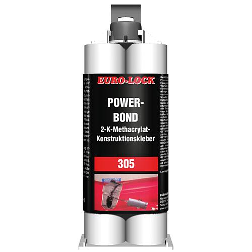 Powerbond 2-component Power Adhesive EURO-LOCK LOS 305, 50g double cartridge