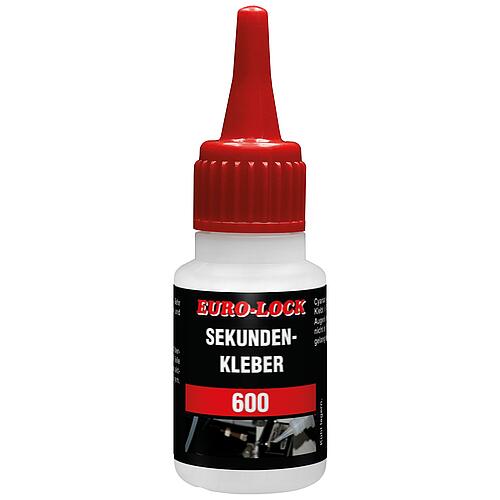 Superglue EURO-LOCK® E 600 (low viscosity) 20g dosing bottle