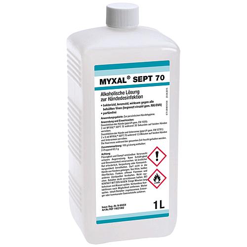 Désinfectant pour les mains Myxal Sept 70
 Standard 1