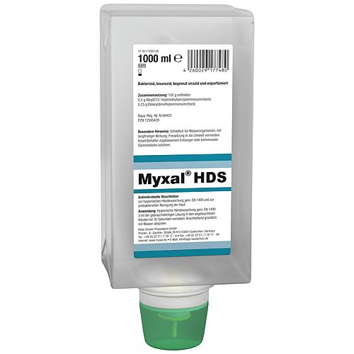 Wash lotion MYXAL HDS Antimicrobial 1l Vario bottle