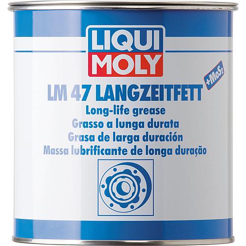 Long-term grease LIQUI MOLY LM 47 M0S2 1 kg can