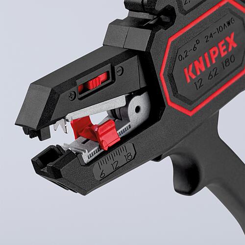 Pinces à dénuder automatiques KNIPEX pour fils de 0,02 à 6mm². Anwendung 5