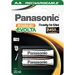 Panasonic, Rechargeable Accu NiMH-Akku-Zellen, Mignon, AA