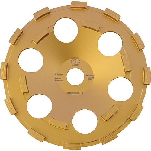 Plateau diamant d=180mm pour béton, convient pour ponceuse EBS180F