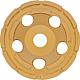 Diamond sanding plate, Ø 125 mm for concrete sander (80 025 25) Standard 2