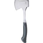 Solid steel forest axe