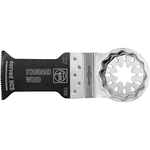 E-cut standard saw blade, curved Standard 1