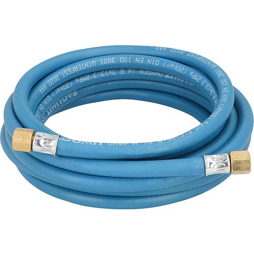 Oxygen hose, 5 m length connection G 1/4" x G 1/4" ;