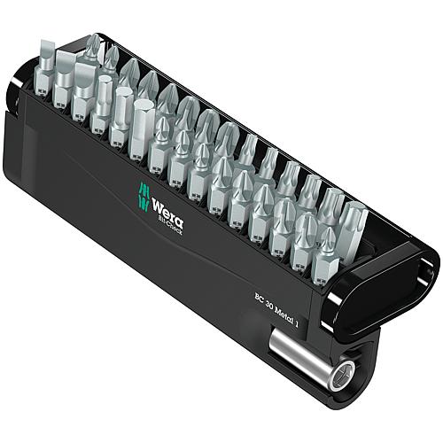 Assortiment Embout WERA Bit Check 30,  30 pièces avec porte-embout universel