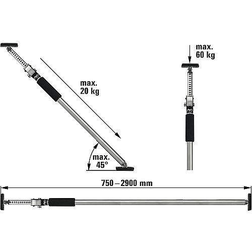 BESSEY® ST ceiling and assembly support Anwendung 6