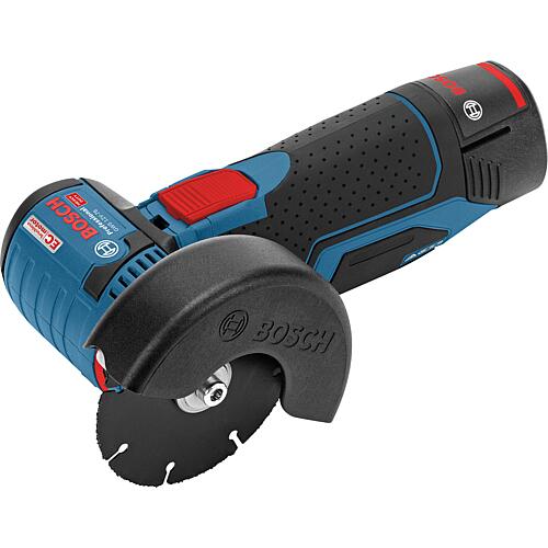 Cordless angle grinder GWS 12V-76, 12 V with 2 x 3.0 Ah Batteries and chargers Anwendung 1