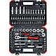 Socket wrench set 1/4" + 1/2", 94 pieces Standard 1