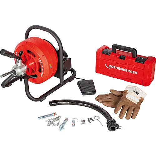 RODRUM S 13 electric pipe cleaning set, 250 W Standard 1