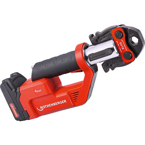 Presse sans fil Romax Compact Twin Turbo Basic, 18 V pour pinces à sertir compactes Anwendung 1