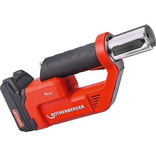 Rothenberger 18 V Romax Compact TT EU cordless crimping machine in transport case