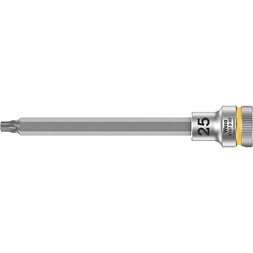 Ratchet bit WERA 8767 B HF Torx T25 Length 107.0mm Drive 9.52mm (3/8")