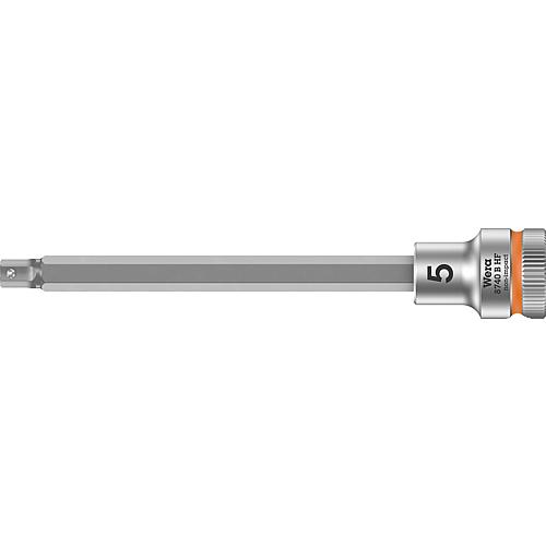 Knarreneinsatz WERA 8740 B HF Innensechskant 5mm Länge 107,0mm Antrieb 9,52mm (3/8")