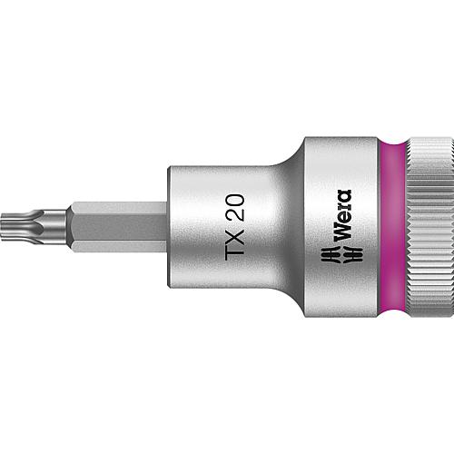 Knarreneinsatz WERA 8767 C HF Torx T20 Länge 60,0mm Antrieb 12,7mm (1/2")