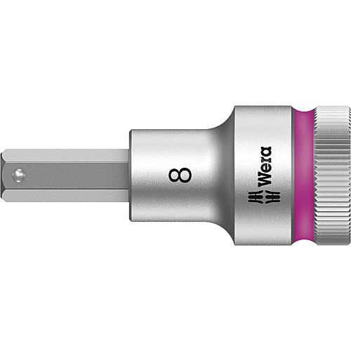 Ratchet bit WERA 8740 C HF hexagonal socket 8mm length 60.0mm drive 12.7mm (1/2")