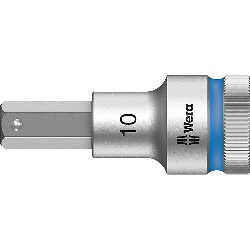 Ratchet bit WERA 8740 C HF hexagonal socket 10mm length 60.0mm drive 12.7mm (1/2")