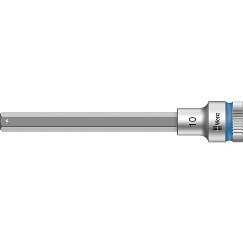 Ratchet bit WERA 8740 C HF hexagonal socket 10mm length 140.0mm drive 12.7mm (1/2")