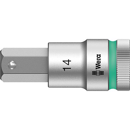 Ratchet bit WERA 8740 C HF hexagonal socket 14mm length 60.0mm drive 12.7mm (1/2")